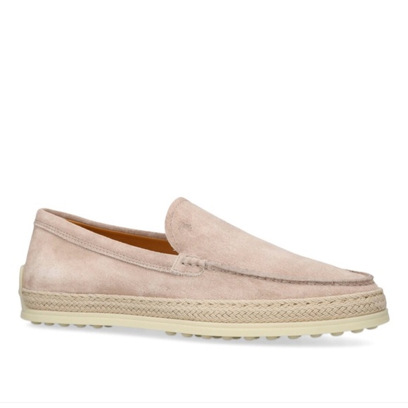 Tod's Women's Suede Loafers - Light Pink - Picture 2 of 5